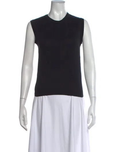 Pre-owned Julia Amory Crew Neck Sweater In Black