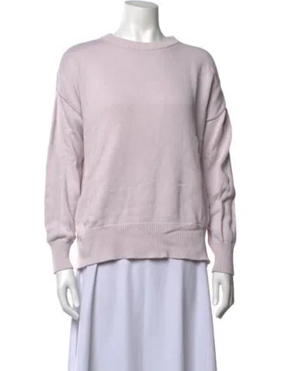 Pre-owned Julia Amory Crew Neck Sweater In Pink