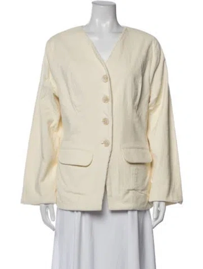 Pre-owned Julia Amory Jacket In Neutrals