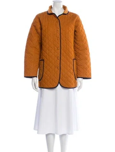 Pre-owned Julia Amory Jacket In Orange