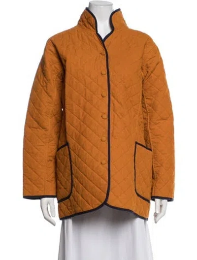 Pre-owned Julia Amory Jacket In Orange