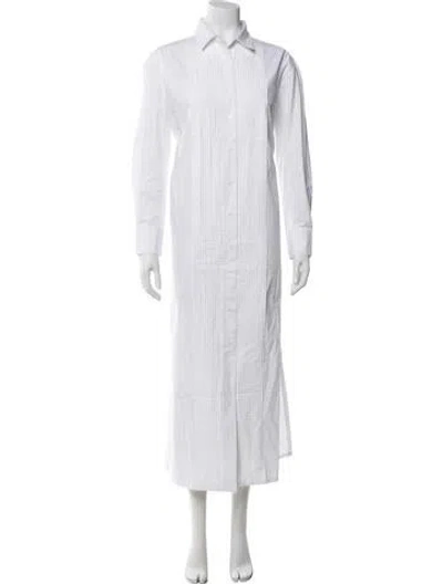 Pre-owned Julia Amory Long Dress W/ Tags In White