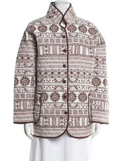 Pre-owned Julia Amory Patterned W/ Tags In Neutrals