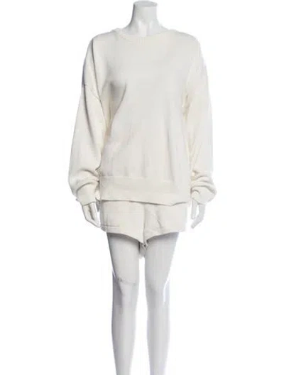 Pre-owned Julia Amory Short Set In White