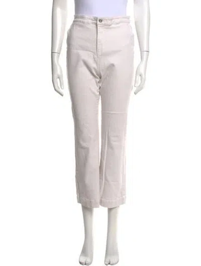 Pre-owned Julia Amory Straight Leg Pants In Neutrals