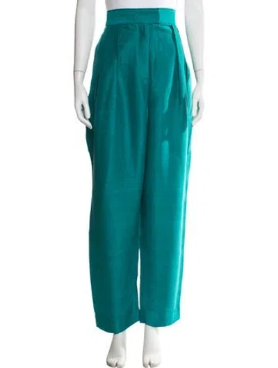 Pre-owned Julia Amory Wide Leg Pants In Multi