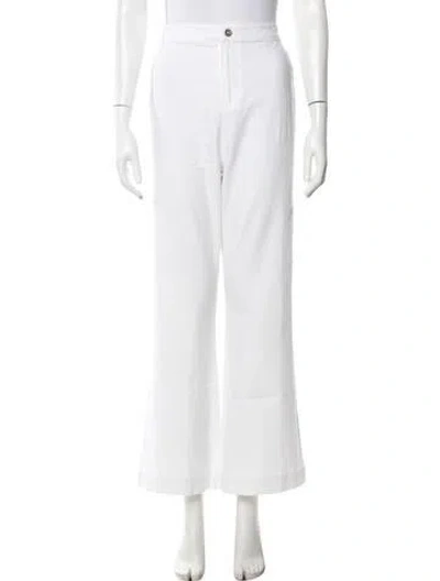 Pre-owned Julia Amory Wide Leg Pants W/ Tags In White