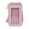 Julia Buxton Everywhere Crossbody Womens Rfid Blocking Wallet In Pink