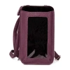 Julia Buxton Everywhere Crossbody Womens Rfid Blocking Wallet In Purple