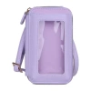 Julia Buxton Everywhere Crossbody Womens Rfid Blocking Wallet In Purple