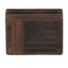 Julia Buxton Front Pocket Getaway Mens Rfid Blocking Front Pocket Wallet In Brown