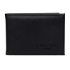 Julia Buxton Garrison Front Pocket Slimfold Womens Rfid Blocking Envelope Wallet In Black