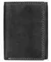 Julia Buxton J. Buxton Mini Hunt Three-fold Wallet In Black