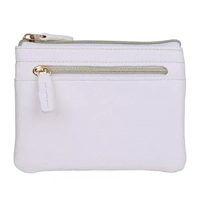 Julia Buxton Large Id Coin Case Womens Rfid Blocking Wallet In Purple