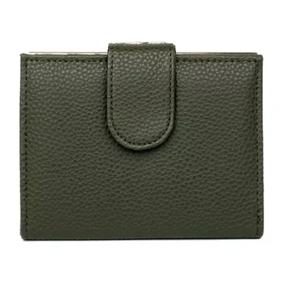 Julia Buxton Lexington Wallet In Green
