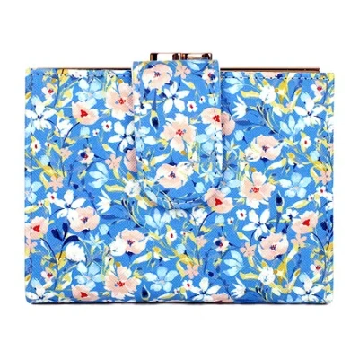 Julia Buxton Lexington Womens Rfid Blocking Bifold Wallet In Multi