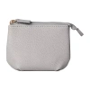 Julia Buxton Pleated Coin Pouch Womens Rfid Blocking Wallet In Gray