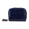 Julia Buxton Wizard Womens Rfid Blocking Accordian Wallet In Blue