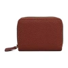Julia Buxton Wizard Womens Rfid Blocking Accordian Wallet In Burgundy