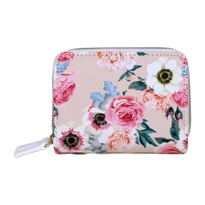Julia Buxton Wizard Womens Rfid Blocking Wallet In Pink