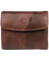 Julia Buxton Women's Heiress Pick-me-up Mini-trifold Wallet In Mahogany