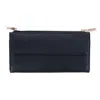 Julia Buxton Women's Leather Dopp Cosmopolitan Clutch Wallet In Black