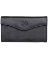 Julia Buxton Women's Mini Heiress Organizer Clutch In Black