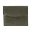 Julia Buxton Women's Stylish And Colorful Mini Trifold Wallet In Green