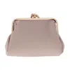 Julia Buxton Women's Vegan Leather Triple Frame Coin Purse Wallet In Multi
