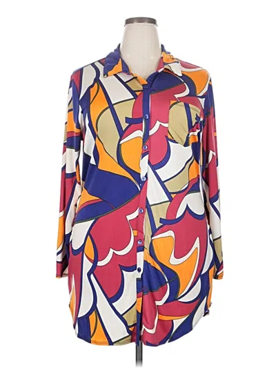 Pre-owned Julia Casual Dress In Orange