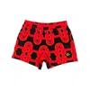 Julia Clancey Men's Sunset Rooftop Board Short In Olympia Black In Black