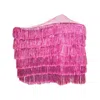 Julia Clancey Pink Lady Magenta Mini Frou In Pink