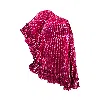 Julia Clancey Pink Luxe Lady Mini Magenta Pleated Ophelia. In Pink