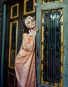 Julia Clancey Pink / Purple Lady Olympia Fondant Silk Charmeuse Kaftan In Pink/purple