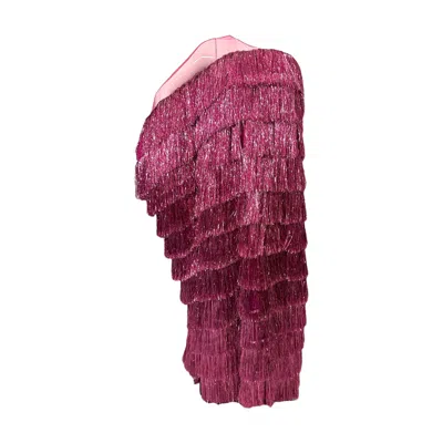 Julia Clancey Pink / Purple Luxe Lady Frou Bonbon Kaftan