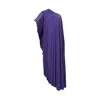 Julia Clancey Purple Violet Lady  Sunray Kaftan In Purple