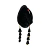 Julia Clancey Women's Black Jet Shhhh Dorado Turban
