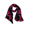 Julia Clancey Women's Black / Pink / Purple Link Black Magenta Modal Reversible Scarf