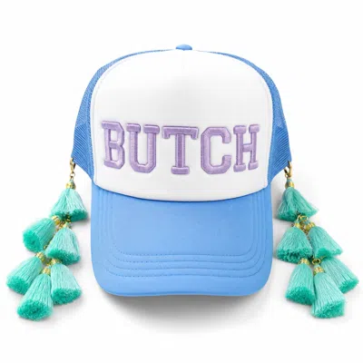 Julia Clancey Women's Blue Butch Chacha Trucker Cap