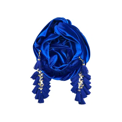 Julia Clancey Women's Blue Electric Chacha Turban
