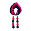 Julia Clancey Women's Blue Electric Hot Pink Dorado Turban Twist In Blue
