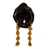 Julia Clancey Women's Brown Chocolate Cocoa Dorado Turban In Brown