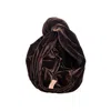 Julia Clancey Women's Classic Madam Chocolate Brown Turban In Brown