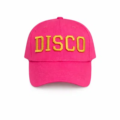 Julia Clancey Women's Disco Hot Pink Trucker Cap