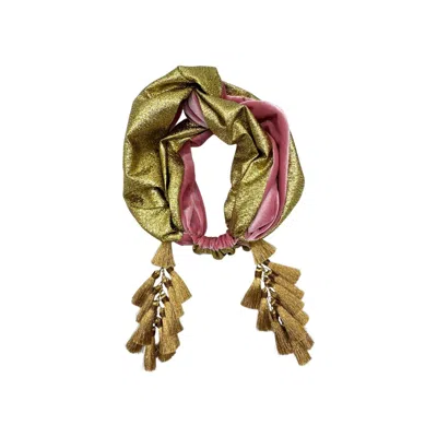 Julia Clancey Women's Dusky Pink Chacha Turban Twist