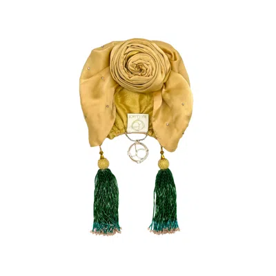 Julia Clancey Women's Edith Golden Jewel Luxe Turban