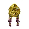 Julia Clancey Women's Gold Eli Elefante Mustard Dream Turban In Gold
