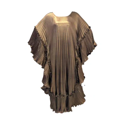 Julia Clancey Women's Gold Luxe Madam Bianca Bronze  Kaftan