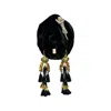 Julia Clancey Women's Leopardita Black Dream Turban In Black
