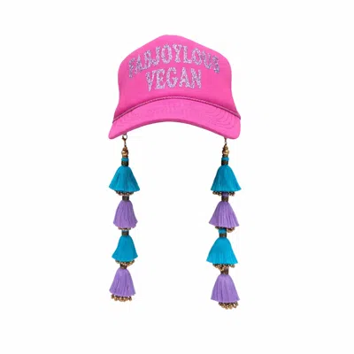 Julia Clancey Women's Pink Fabjoylous Vegan Hotty Dorado Trucker Hat